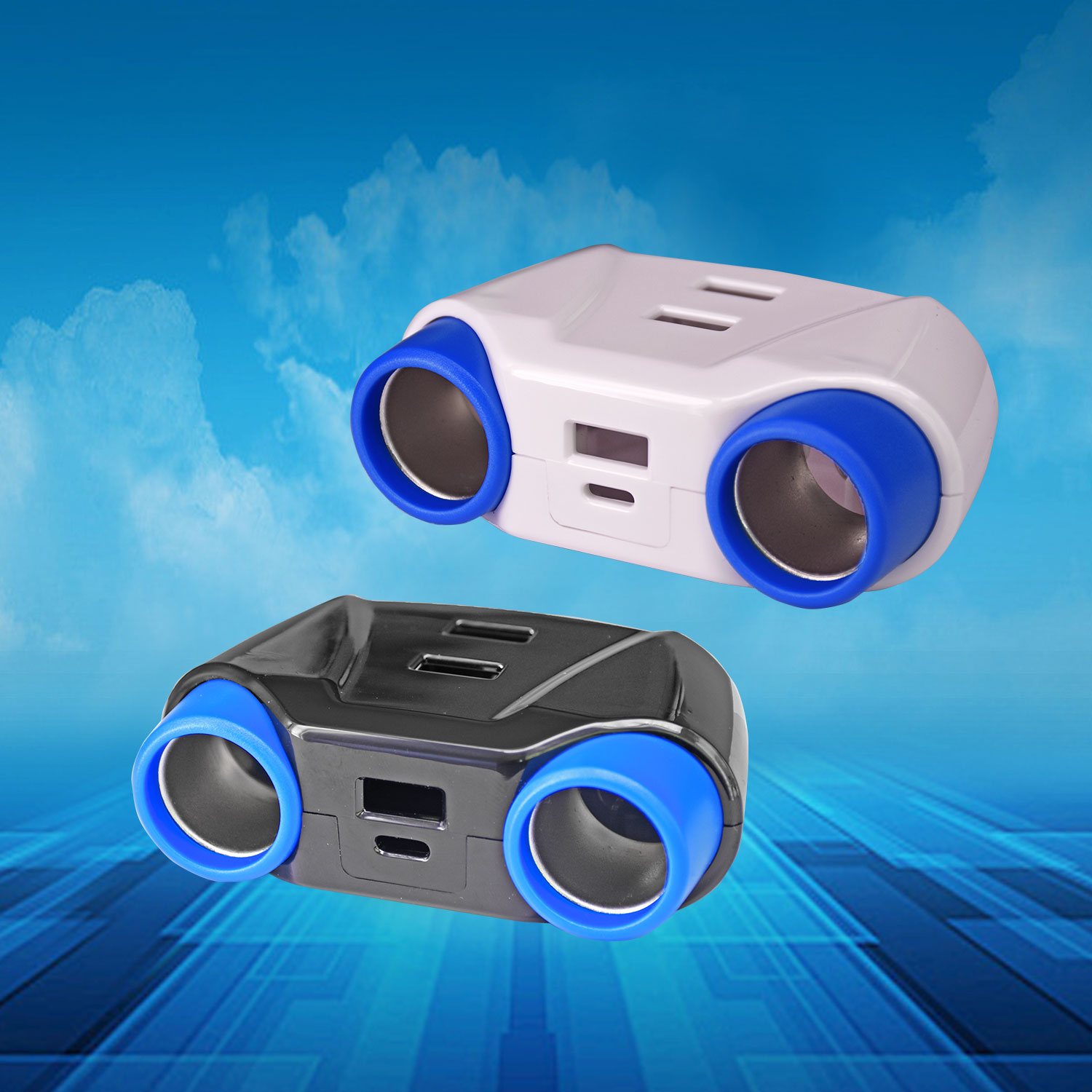 518雙點煙孔1A1C母座