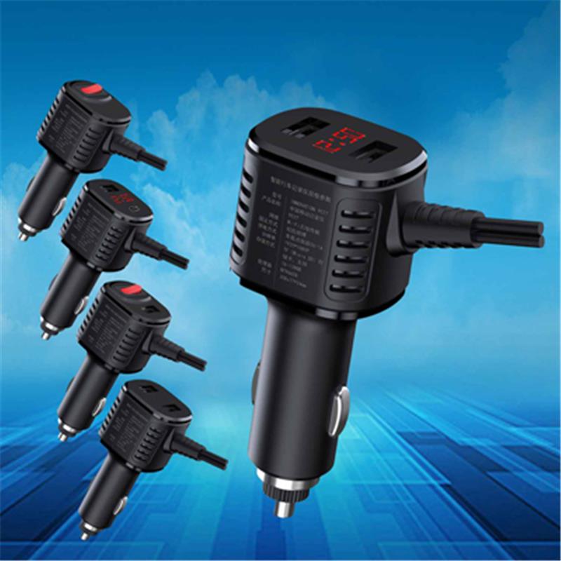 814開(kāi)關(guān)車(chē)充USB&TYPEC接口車(chē)充外殼